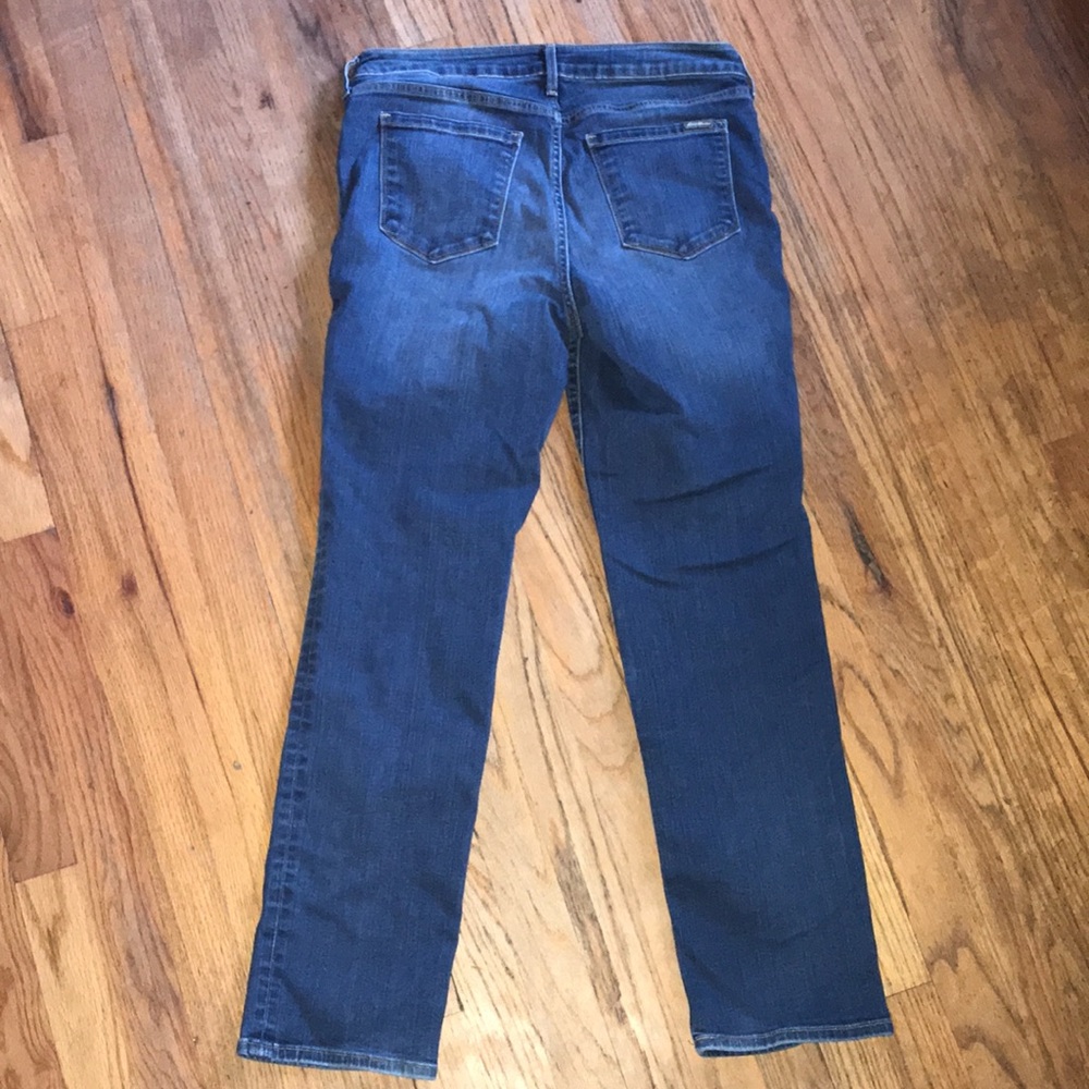 Eddie Bauer Slightly Curvy Straight Leg Jeans - Picture 4 of 7